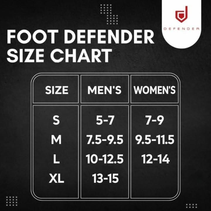 Foot Defender Foot Defender Protective Boot for Foot Wounds Designed to Offload Pressure and Help Diabetic Foot Ulcers Heal Faster (Medium)