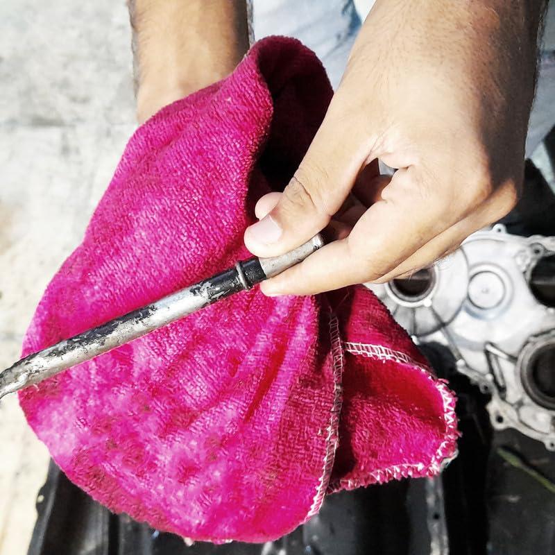 SupremePlus SupremePlus Premium Color Terry Cloth Towel Rags - Shop Heavy Duty Cleaning Rag Towels in Bag for Housekeeping, Restaurant & Commerical Company, Wipes House, Kitchen, Bathroom & Garage (5 lbs. Bag)