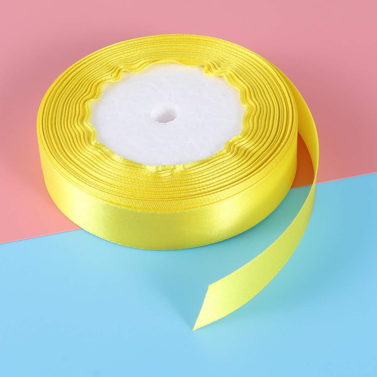 Amosfun 10 Wire Ribbon Christmas DIY Ribbons Christmas Packaging Ribbon Xmas Present Ribbon Merry Christmas Ribbon Holiday Wrapping Ribbon Gift Ribbon Craft Ribbon Curling Ribbon Crimping