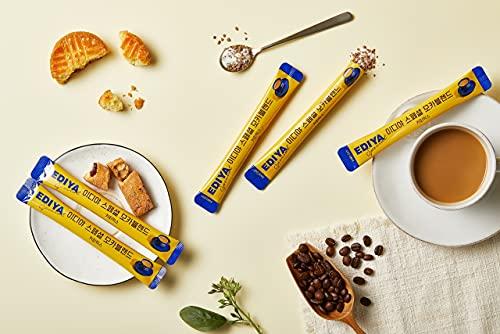 EDIYA COFFEE [Product expired soon] EDIYA Special Mocha Blend 3in1 coffee mix, 100 sticks, 38 fl oz