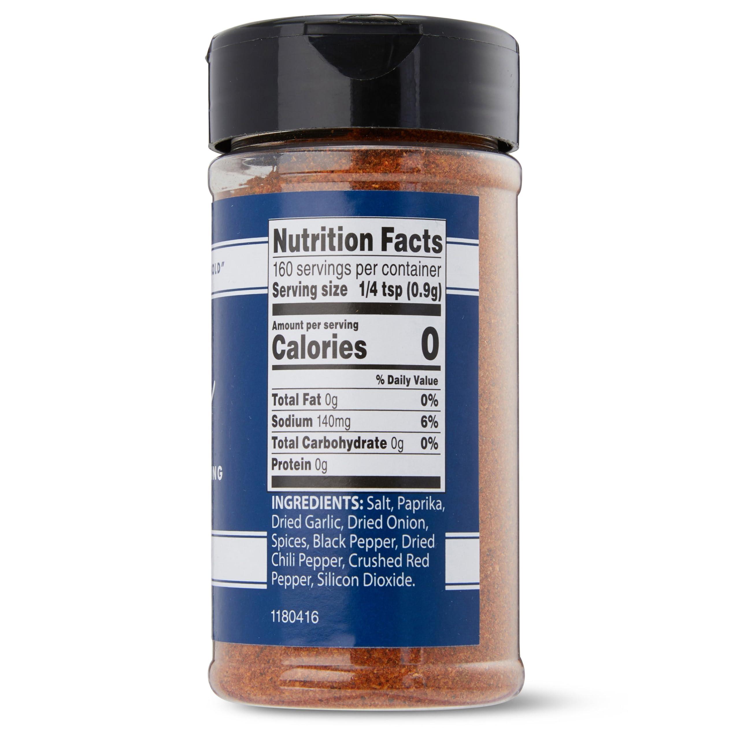 Emeril Lagasse Emeril Lagasse 5 Oz, 3-Pack and 6-Pack Seasoning Blend: Original Essence, Cajun, Blackened, Chicken Rub, Steak Rub and Rib Rub Best Seasonings and Spices for Cooking (Blackened - 6PK)