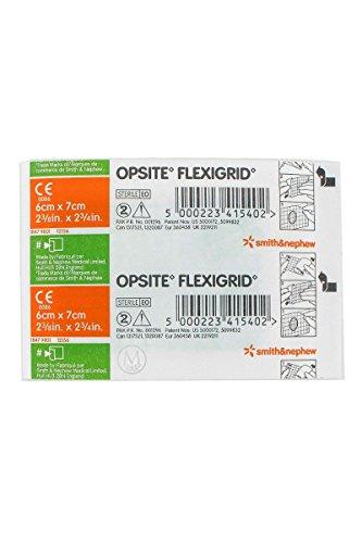 Smith & Nephew Smith & Nephew Opsite Flexigrid Transparent Dressing 2-3/8x2-3/4 - 10 Dressings by Smith & Nephew