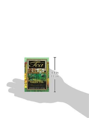 HAWAIIAN ISLANDS TEA COMPANY Hawaiian Islands Tea Company Organic Green Tea, All Natural - 20 Teabags (1 Box)