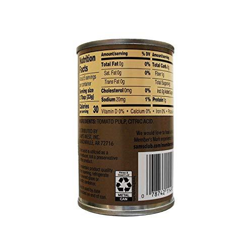 Member's Mark Member's Mark Member's Mark Tomato Paste 12 X 6 Ounce Net Wt 72 Ounce , 72 Ounce
