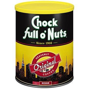 American Standart Chock Full O'Nuts Original Blend Ground Coffee, 3 lbs. x2 AS