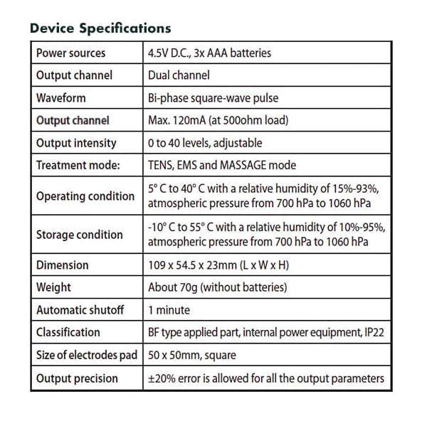 North Coast Medical North Coast Medical - Eco-Stim TENS and EMS