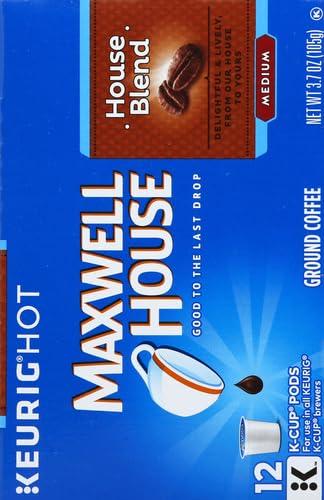 MAXWELL HOUSE Maxwell House House Blend Medium Roast K-Cup Coffee Pods (12 Pods)