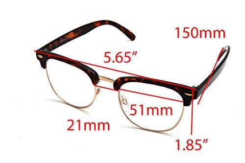 COLOR VIPER ColorViper Multifocal Progressive Computer Lens Multiple Strengths in 1 Reader Allow Switch Free Multitasking (2933 shiny tortoise shiny gold, 2.00)