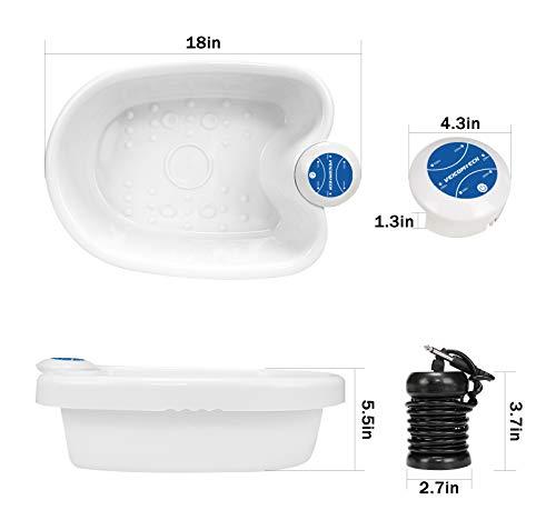 veicomtech veicomtech Ionic Foot Bath Detox Machine - Foot Detox Machine, Detox Foot Spa System for Home Salon Spa Club 2 Arrays 100 Tub Liners
