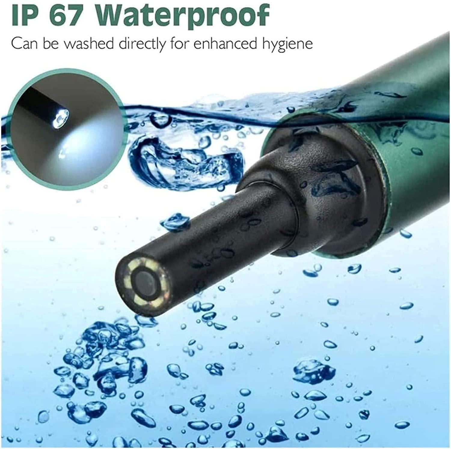 KouRy KouRy Portable Ear Wax Removal Tool, Ear Cleaner, Earwax Removal Kit, Ear Camera, Wireless Ear Remover Endoscope Otoscope Compatible with iPhone, iPad, Android Smart Phones