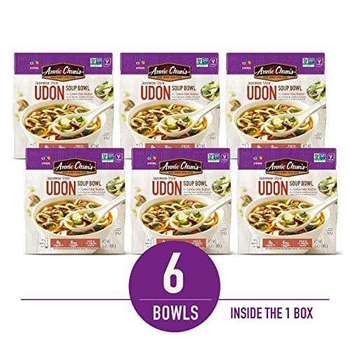 Annie Chun's Annie Chun\'s Soup Bowl, Japanese Style Udon, Non GMO, Vegan, 5.9 Oz (Pack of 6)