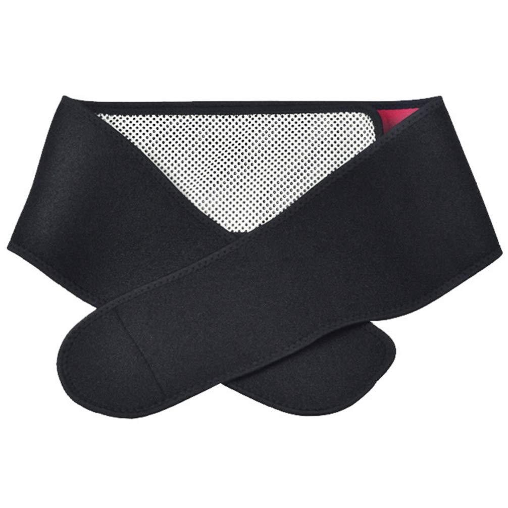 HEALLILY Band Heated Lumbar Belt Back Braces for Elastic Waist Back Lumbar Support Belt Heating Waist Brace Massaging Heating Pad Back Waist Brace Rear Bracket