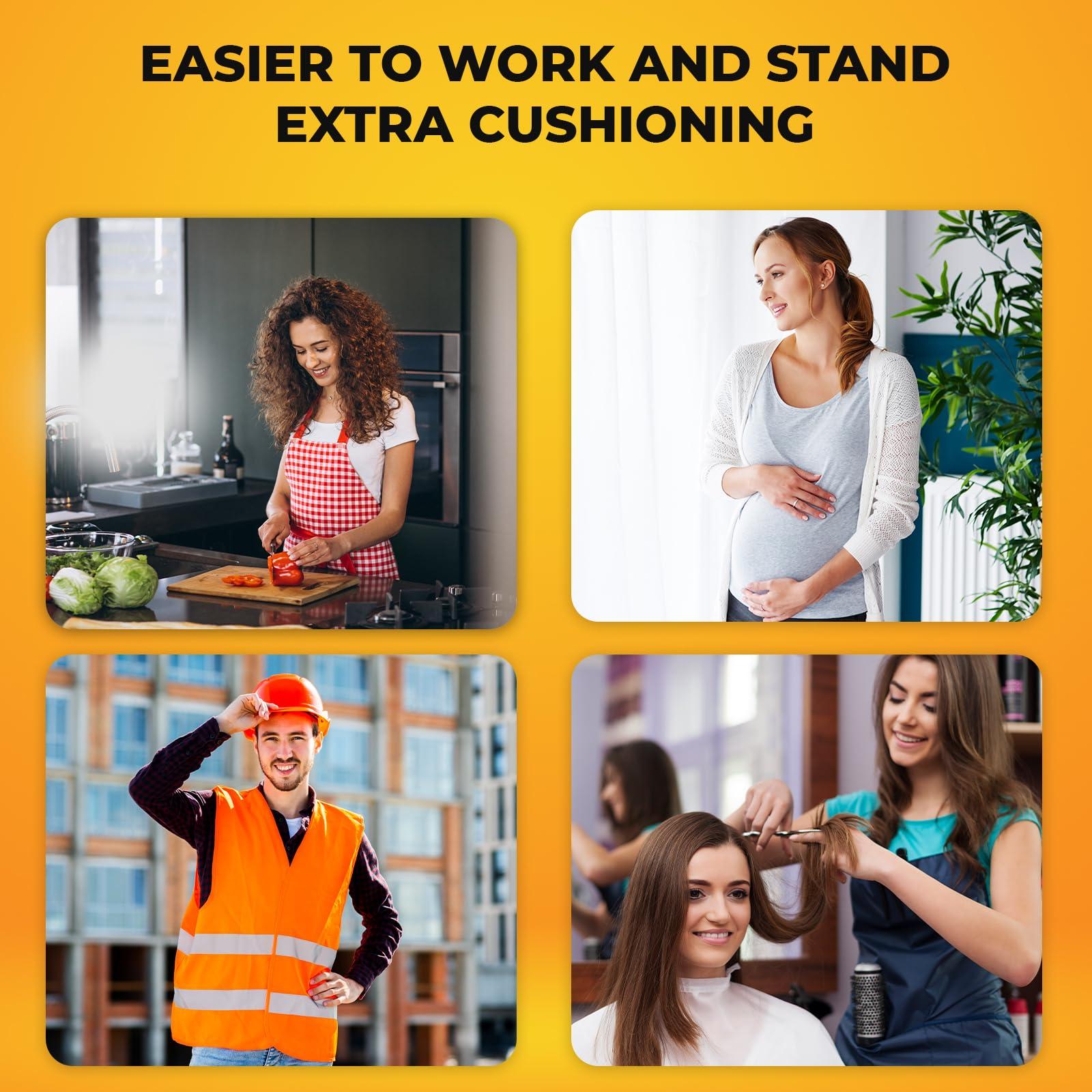 Memory Liquid Happy Feet Insoles, Foot Pain Inserts Plantar Fasciitis Flat Feet Orthotic High Arch Support Gel Insert Shoe Insoles for Mens and Womens