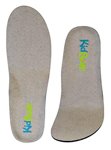KidSole Children's Athletic Gel Insoles for Cushion and Comfort for Active Children ((24 CM) Kids Size 2-6)