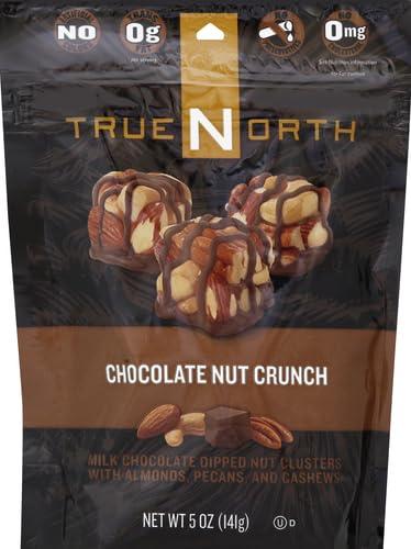 TRUE NORTH True North Crunch, Chocolate Nut, 5 Ounce (Pack of 12)
