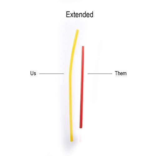 MW Polar Dynamic Extra Long Straw, 40-Count (Pack of 24)
