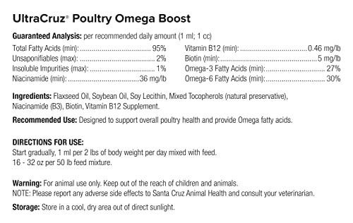 UltraCruz UltraCruz - sc-364969 Poultry Omega Boost Supplement, 32 oz