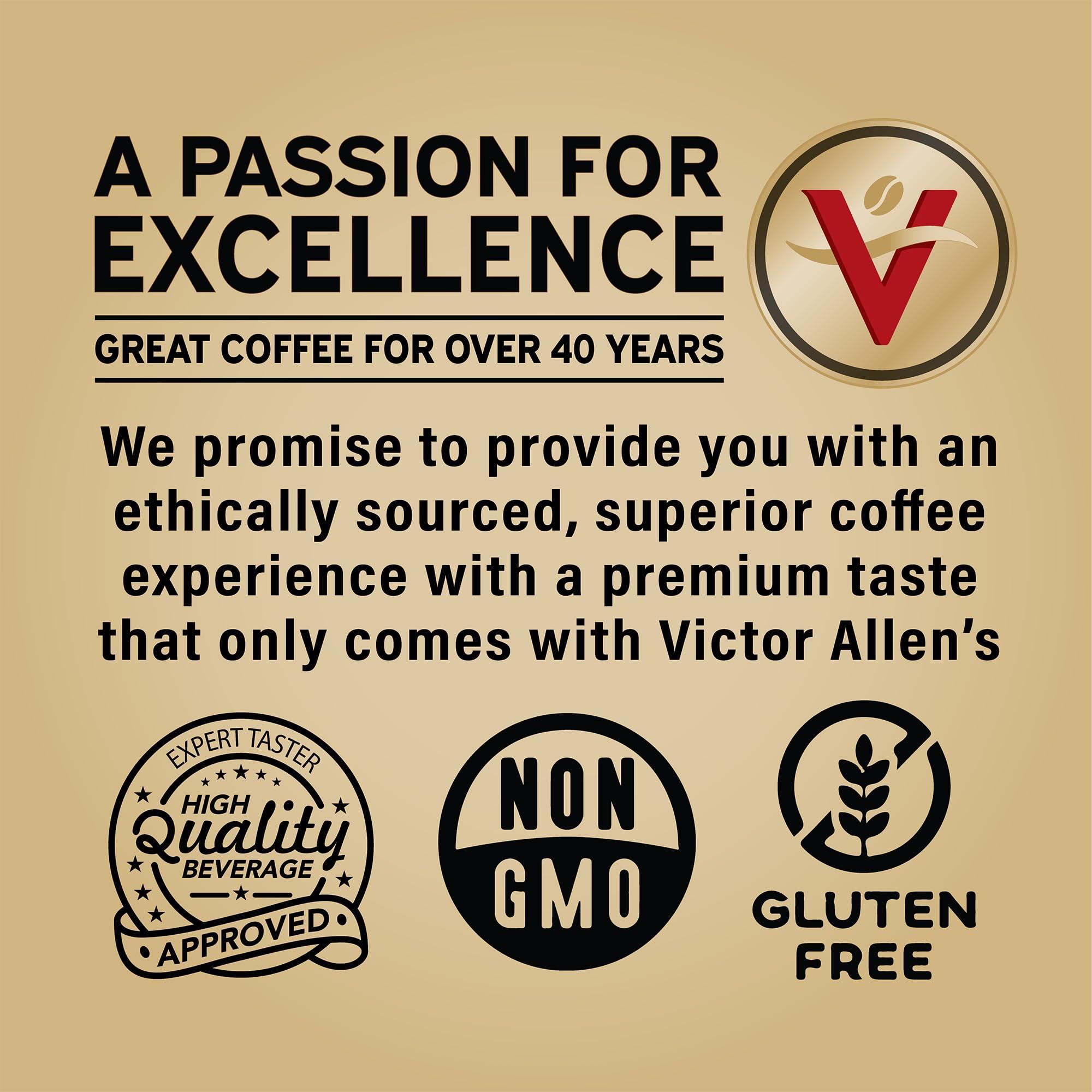 Victor Allen\'s Coffee Victor Allen\'s Coffee Mocha Iced Canned Coffee Latte, 11oz Cans (12 Pack)