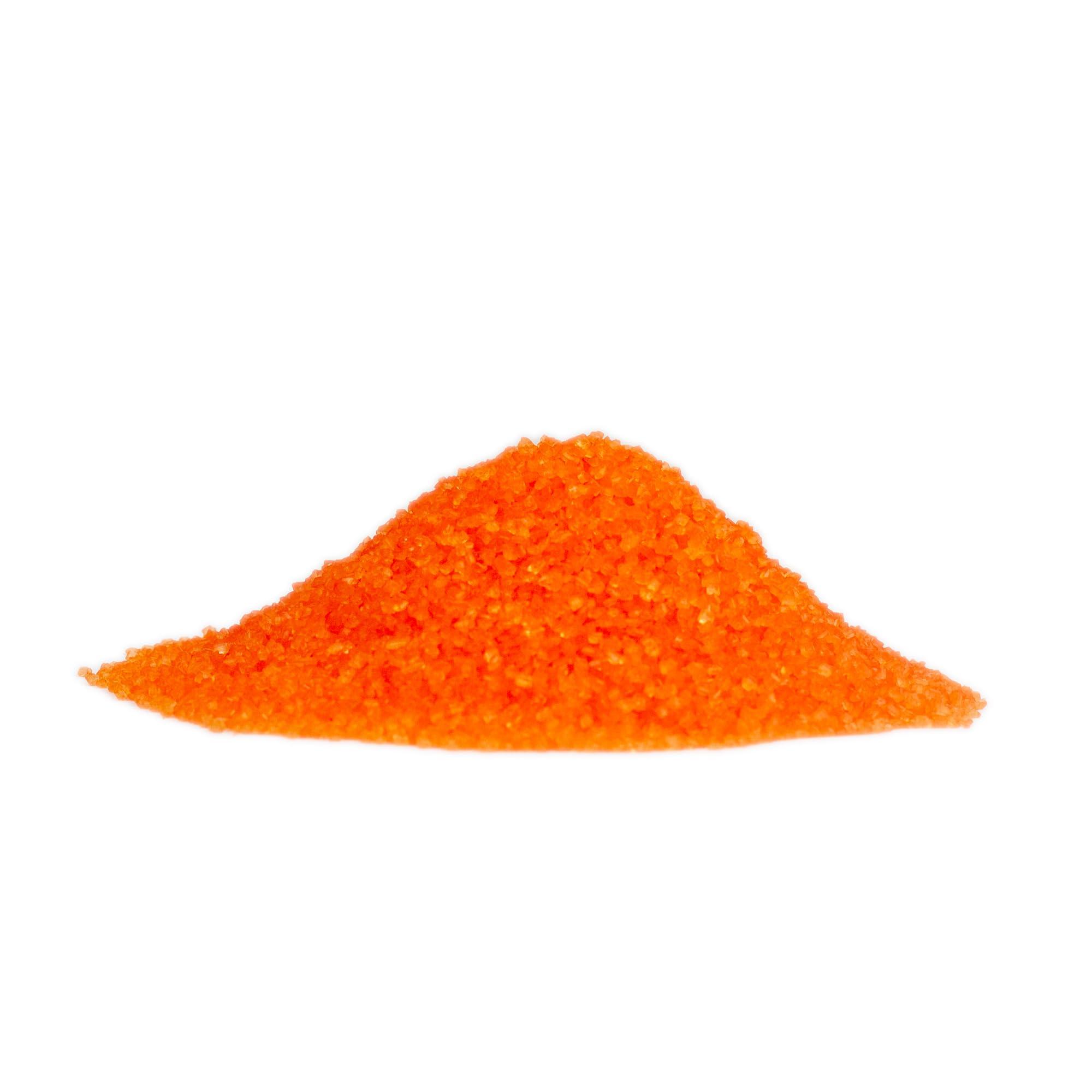 O\'CREME OCreme Sugar Crystals - Coarse Sugar for Cookie Decorating - Eye-Catching Sugar Crystals Coarse Sugar for Unique Cake Toppings, Cupcakes and Cookies Ideal Decoration Solution - 10 Ounce Orange