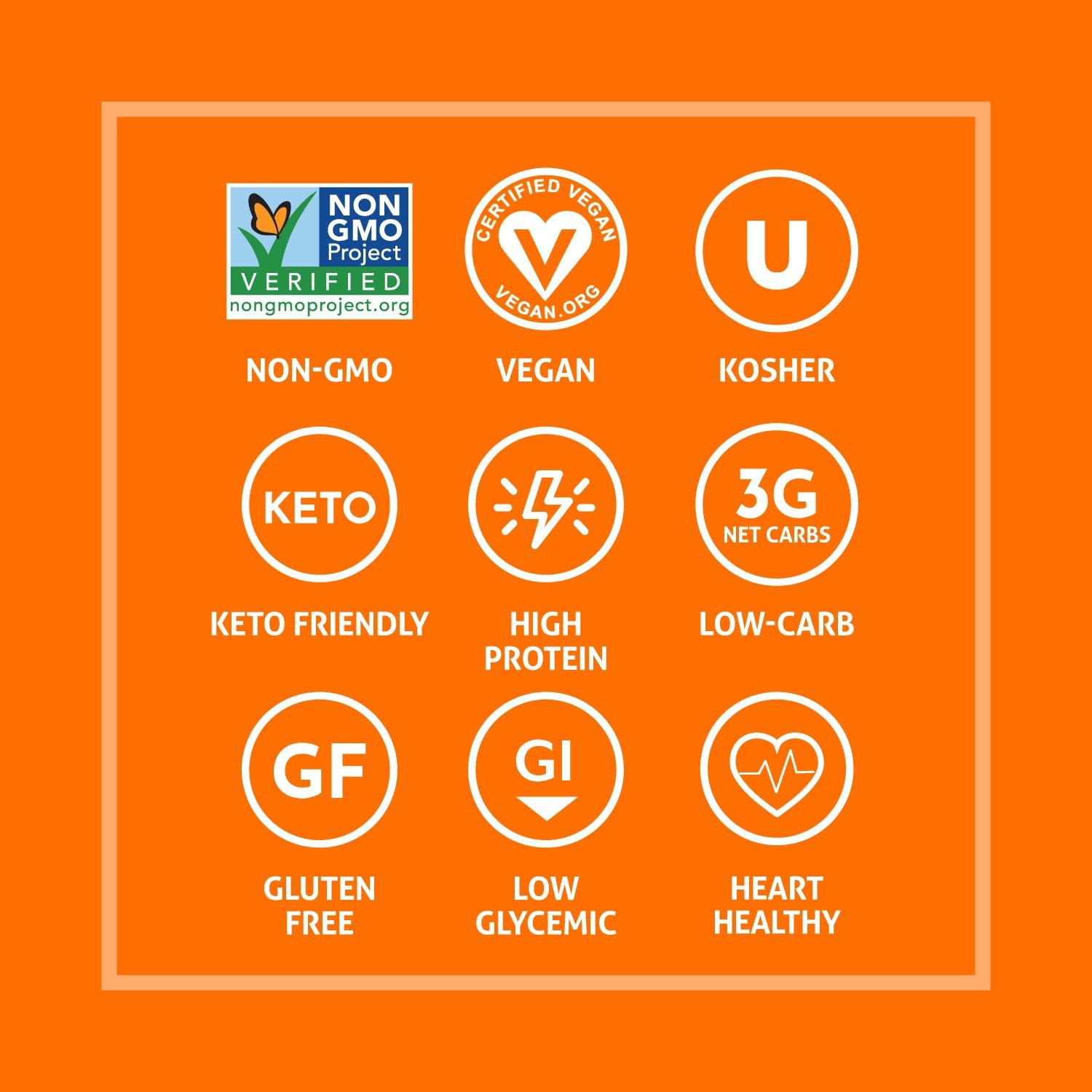 The Only Bean The Only Bean - Crunchy Roasted Edamame Beans (Buffalo), Keto Snacks, Healthy Snacks For Adults and Kids, Low Carb High Protein Snacks, Low Calorie Gluten-Free Snack, Vegan Keto Food - 4 oz (3 Pack)