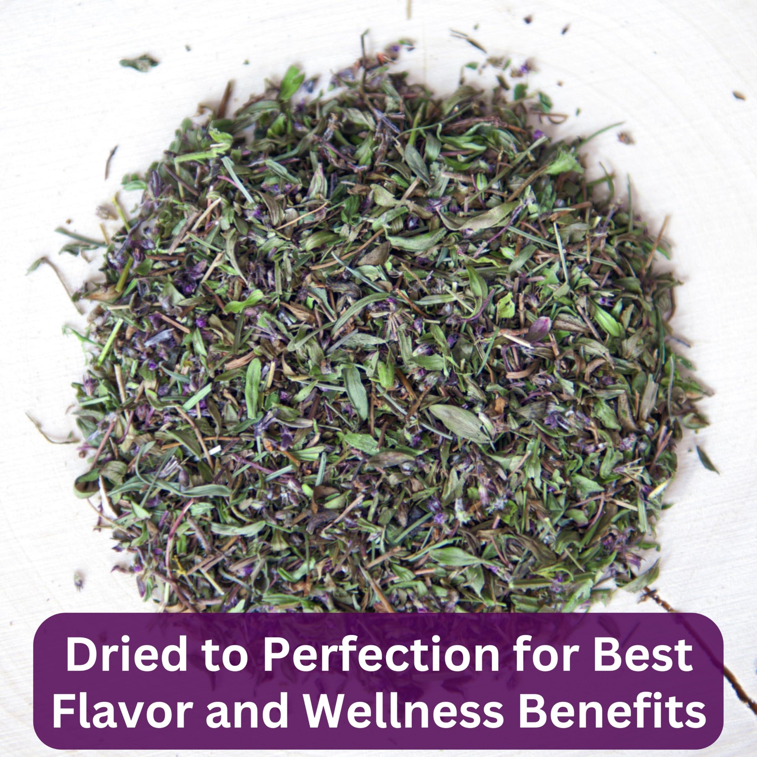 Wild Bliss Wild Bliss Organic Wild Breckland Thyme Tea - Caffeine Free Loose Leaf Herbal Tea - Resipratory and Digestion Support - 1.76 Oz - 25 Servings