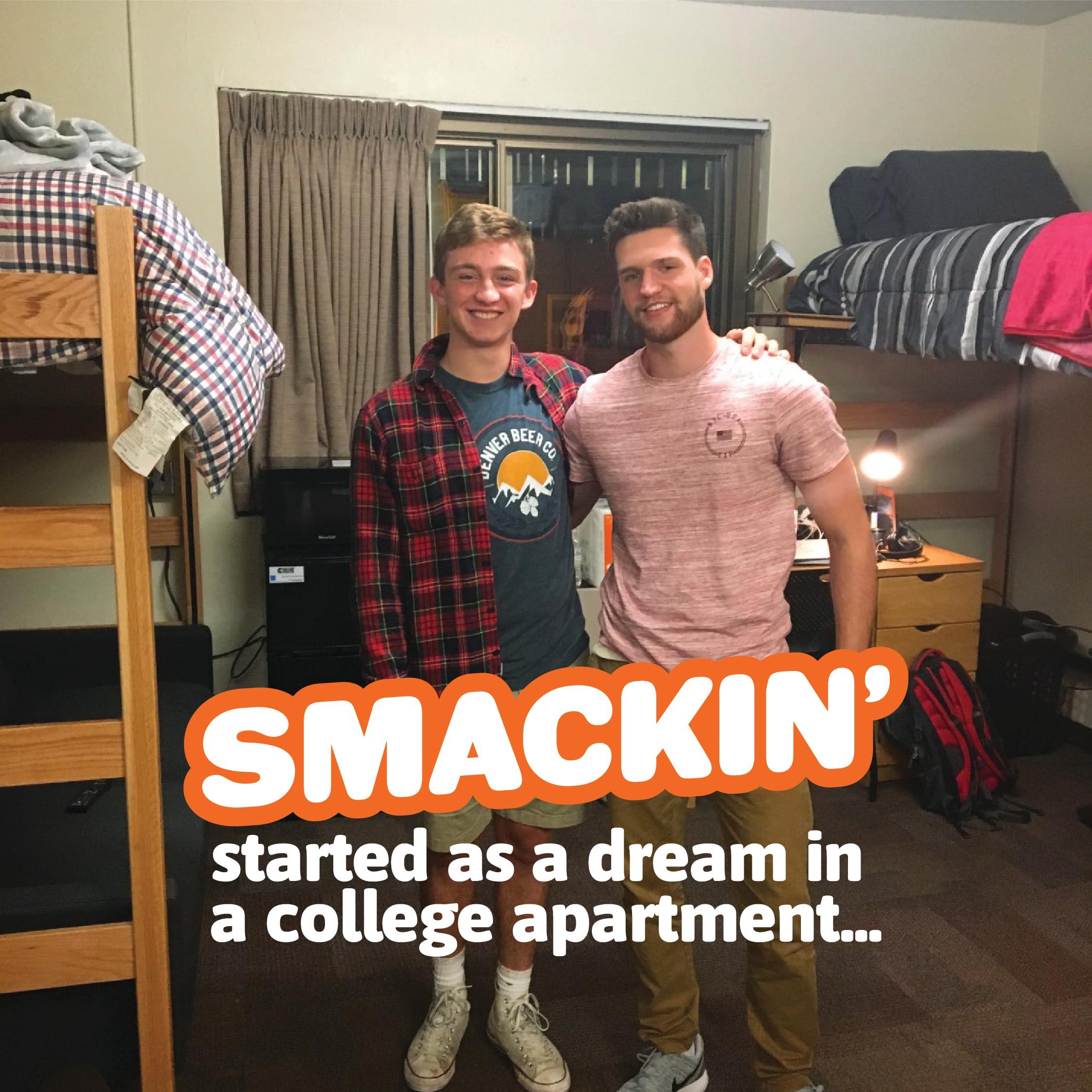 SMACKIN\' Sunflower Seeds SMACKIN\' Sunflower Seeds, Roasted Jumbo Small-Batch, American Made - Cinnamon Churro. 4oz bags (12 Pack)