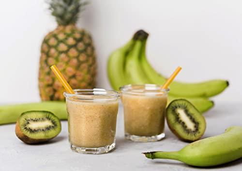 Food to Live Organic Green Banana Powder, 2 Pounds Non-GMO, Whole Fruit Flour, Finely Ground, Pure, No Sugar Added, Unsulfured, Vegan, Bulk. Good Source of Resistant Starch and Prebiotic Fiber. Great for Baking