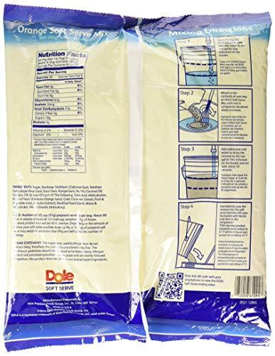 Dole Dole Soft Serve Mix, Orange, 4.40 Pound