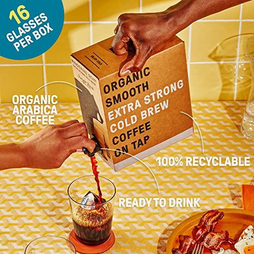 Wandering Bear Wandering Bear Cold Brew Coffee, Vanilla & Hazelnut Bundle, 96oz, 2 pack - Organic, Smooth, Shelf-Stable, and Ready to Drink