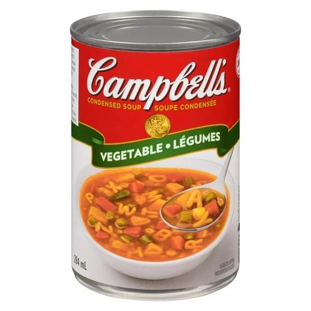 The Campbell Soup Company Generic Campbell\'s Condensed Soup Vegetable, 284 mL/9.6 oz (Pack of 6) Shipped from Canada