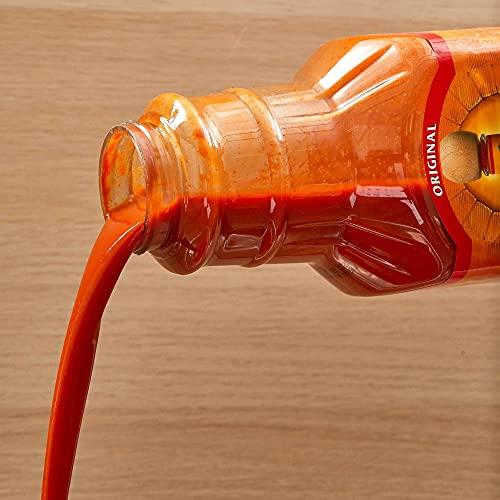 Cholula Cholula Original Hot Sauce, 64 fl oz - One 64 Fluid Ounce Bulk Container of Hot Sauce with Mexican Peppers and Signature Spice Blend, Perfect with Tacos, Eggs, Wings, Chicken and More