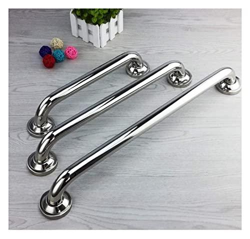 ALDEPO Grab Bars - Stainless Steel Toilet Safety Bars, Silver Bathtub Handicap 12 Inch, Adjustable Handrail Assist for Elderly Disabled Kids Pre (Size : 30cm)