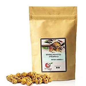 NY Spice Shop NY Spice Shop Yellow Double Roasted Chickpeas - 5 Pound Crispy Crunchy Dried Chickpeas Roasted - Bulk Healthy Snacks