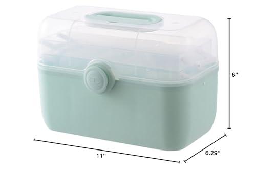 Cadence Cadence Travel Containers - Pill Case Set - Magnetic Travel Capsules - A Daily Pill Box for Supplements & Vitamins - Contains 7 Flex Mediums (0.56oz) with Labels for Everyday of The Week - Charcoal