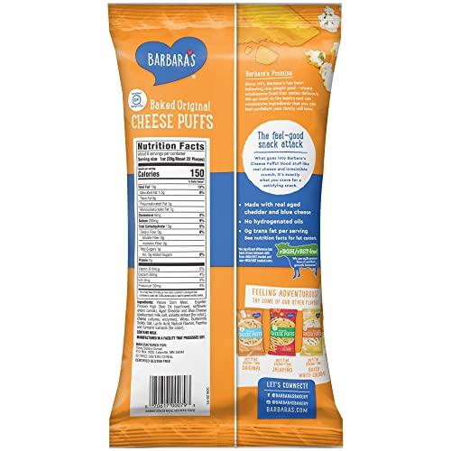 Barbara\'s Bakery Barbara\'s Bakery Cheese Puffs, Baked Original, 5.5 Ounce