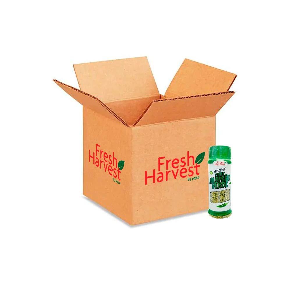 Fresh Harvest By Pafsa Ground Green Jalapeo Chile 40g (0.08 lb) | Box With 30 Pieces | Fresh Harvest