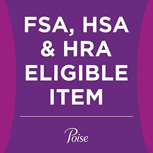 Poise Poise Incontinence Pads & Postpartum Incontinence Pads, 5 Drop Maximum Absorbency, Regular Length, 48 Count, Packaging May Vary