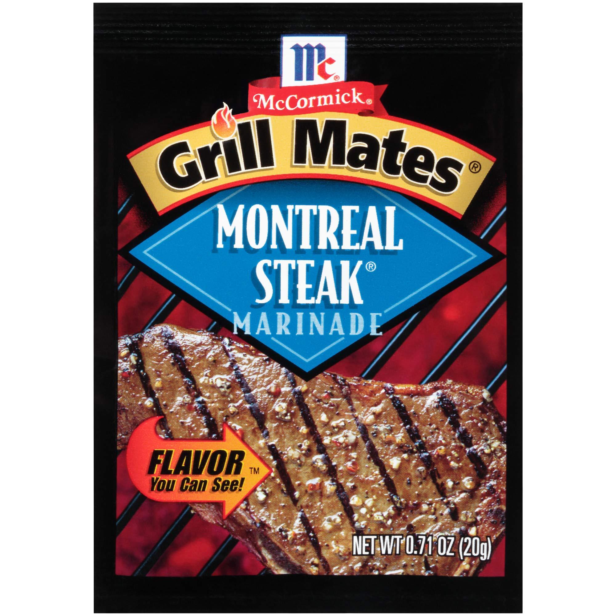 McCormick Grill Mates Montreal Steak Marinade, .71 Oz. (Pack of 4)
