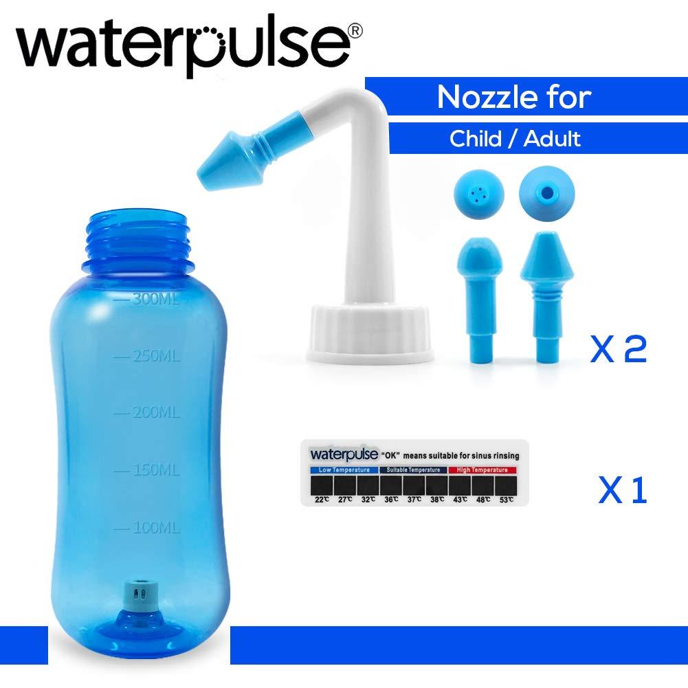 Waterpulse Waterpulse Sinus Rinse Bottle and 60 Neti Pot Salt Packets