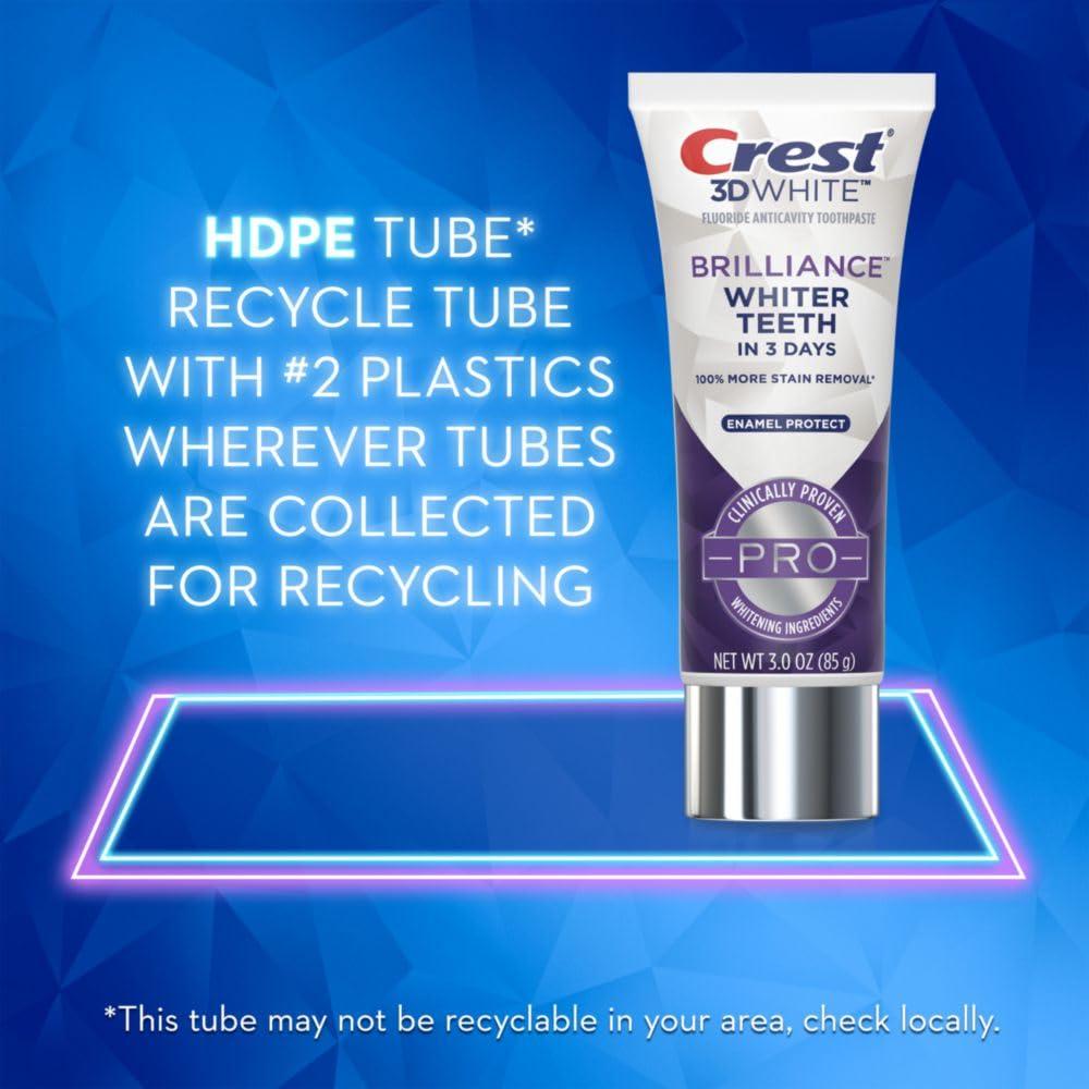 Crest Crest 3D White Brilliance Pro Enamel Protect 3oz 3 Pack