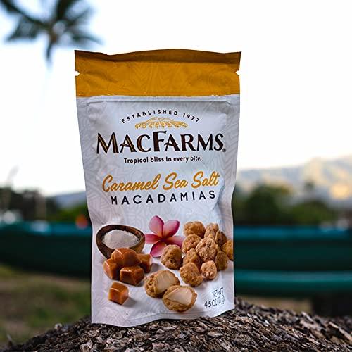MacFarms MacFarms Caramel Sea Salt Macadamia Nuts - 10 Oz (Pack of 3)