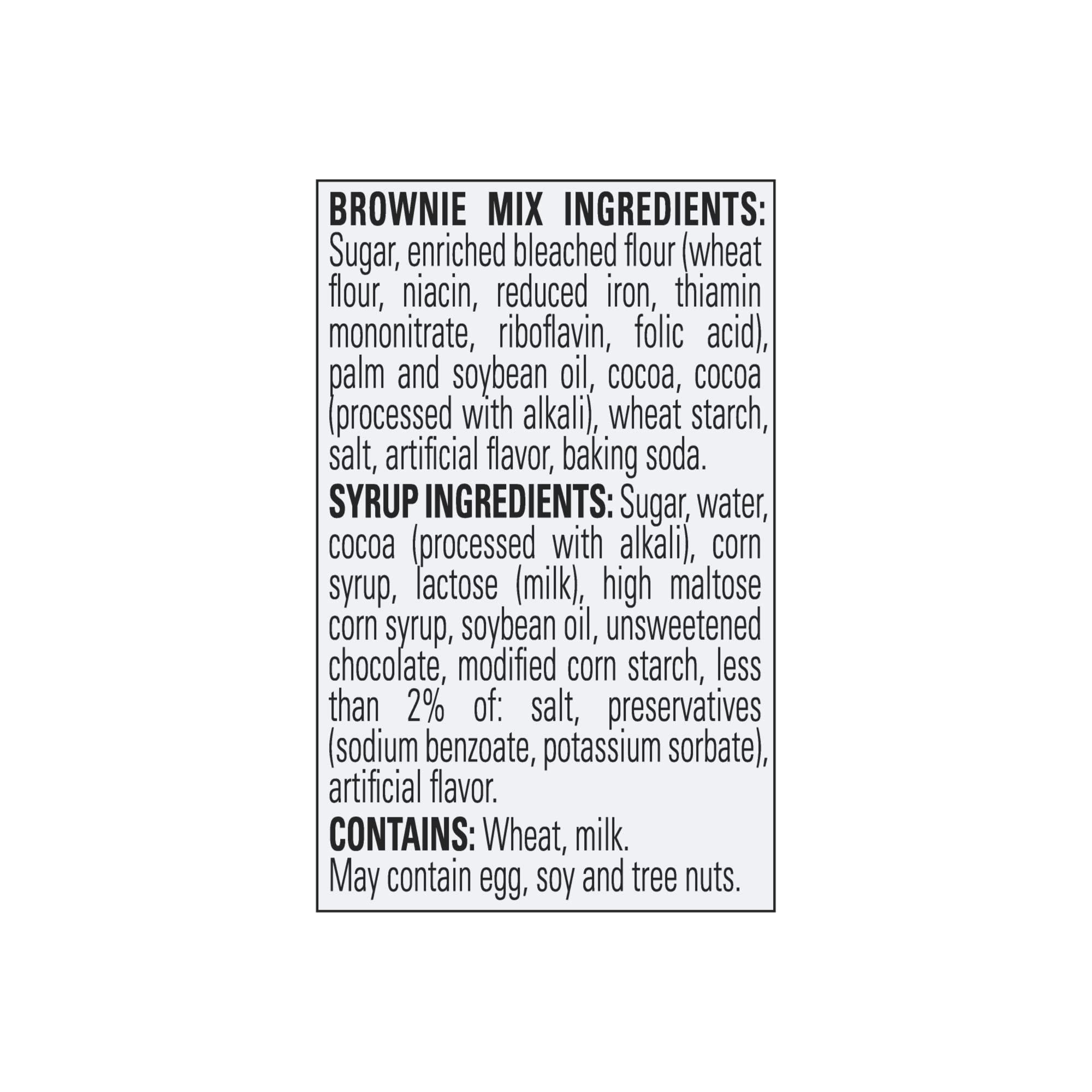 Ghirardelli Chocolate Company Ghirardelli Chocolate Supreme Brownie Mix, Includes Chocolate Syrup, 18.75 oz Boxes (Pack of 12)