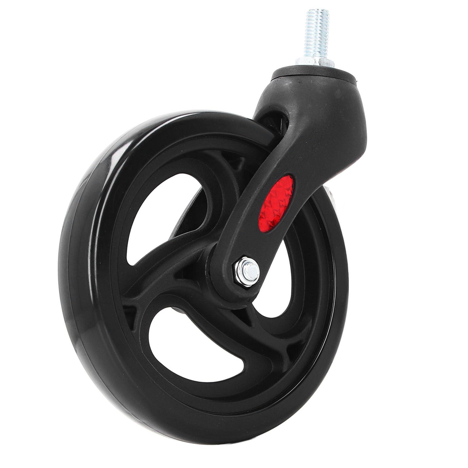 Dioche 6 inch Wheelchair Front Castor Wheel, Heavy Duty Replacement Wheel with Axle, Wide Compatibility