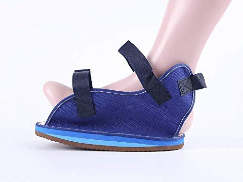 GHzzY Rocker Bottom Post-Op Cast Shoe - Open Toe Sandal for Fracture Recovery - Medical/Surgical Walking Cast Boot for Broken Foot or Toe,XL