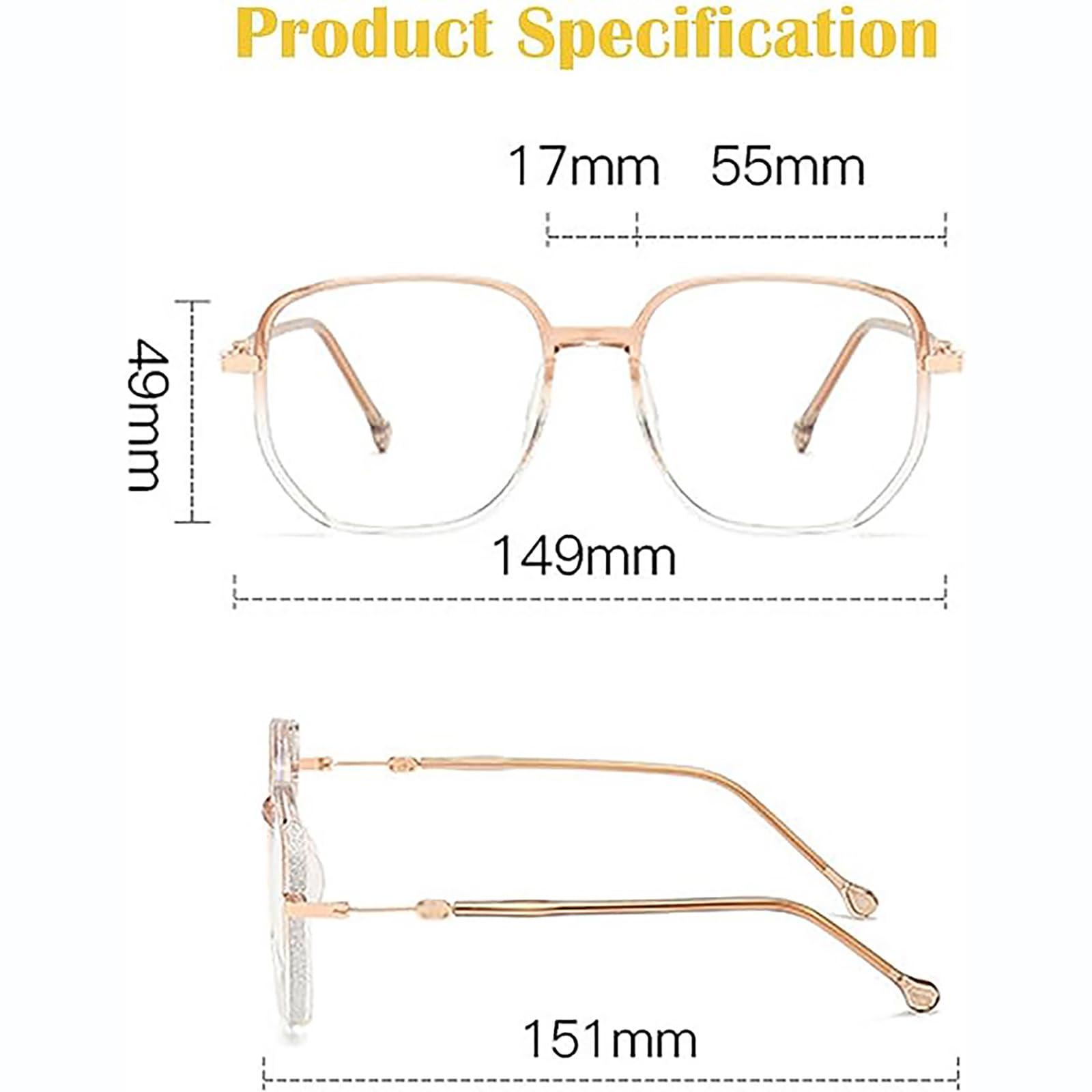 GBTJYRYC GBTJYRYC Glassesith Women\'s Portable Fashion Anti-Blue Light Reading Glasses, Glassify Reading Glasses for Women