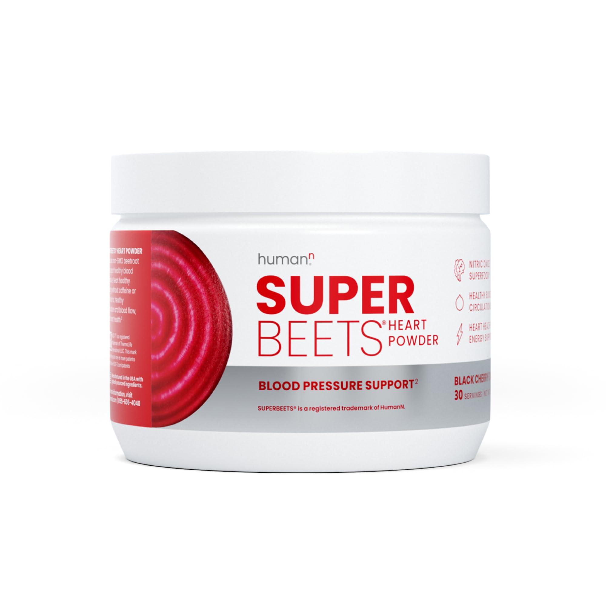 humanN humanN SuperBeets Heart Chews & Black Cherry Powder