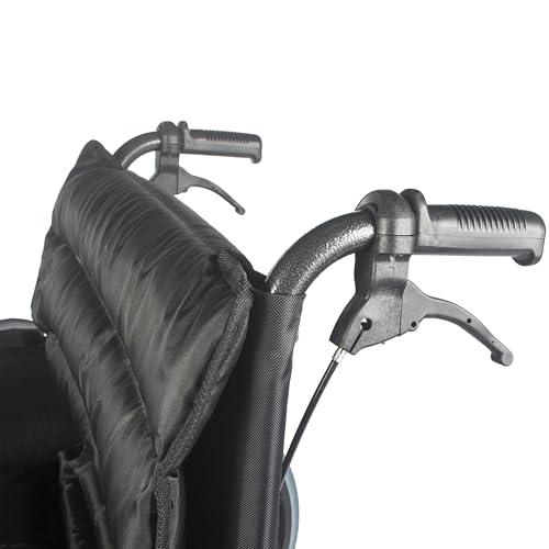 kaiyang 22 in Extra Wide Wheelchairs for Adults 400 lbs Bariatric Wheelchair with 22 inch Portable Wheelchair Cushions & Bag, Foldable Light Weight Wheel Chair for Adults Silla de Ruedas para Adultos