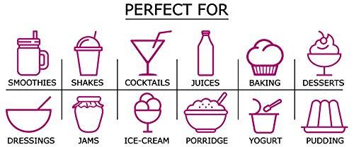 Food to Live Organic Red Dragon Fruit Powder, 8 Ounces – Non-GMO, Freeze-Dried Pitaya, Raw Pitahaya, Vegan Superfood, Bulk, Non-Irradiated, Rich in Vitamins and Minerals, Great for Drinks