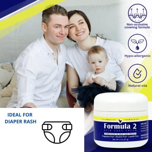 Formula 2 Skin Care Formula 2 Skin Care Cream - 8 oz. jar Pharmacist Formulated Moisturizer and Barrier Cream
