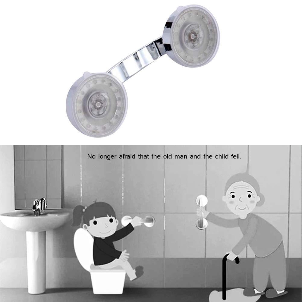 SJHFG Bathroom Handrail Bathroom Suction Cup Handle Grab Bar for Elderly Safety Bath Shower Tub Door Anti-Slip Bathroom Shower Grab Bathroom Grab Bars